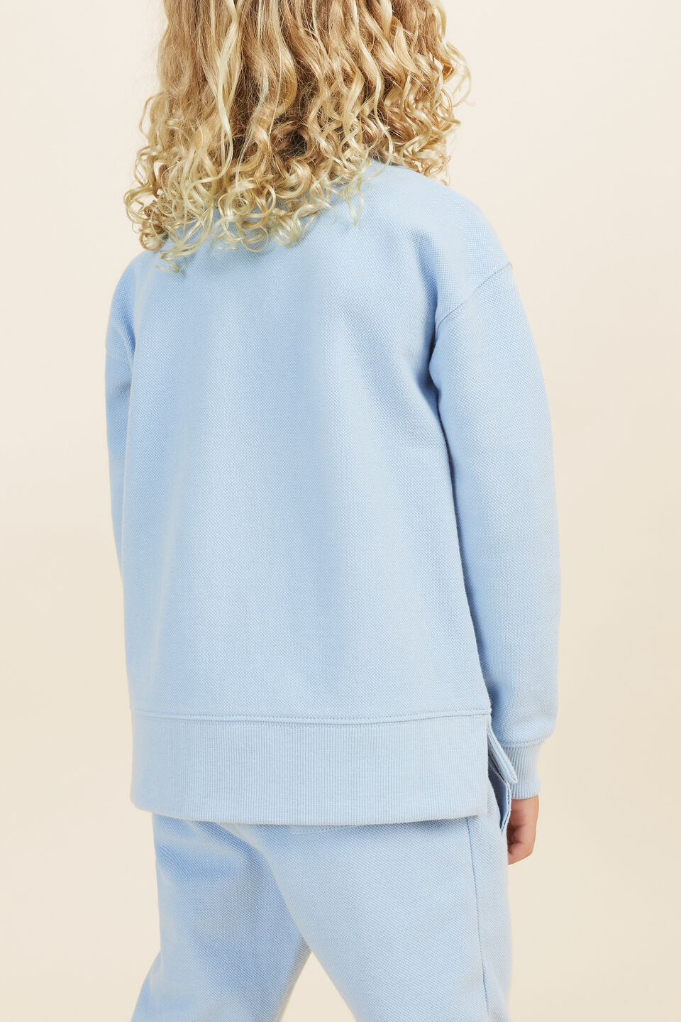 Core Logo Sweat  Pale Blue