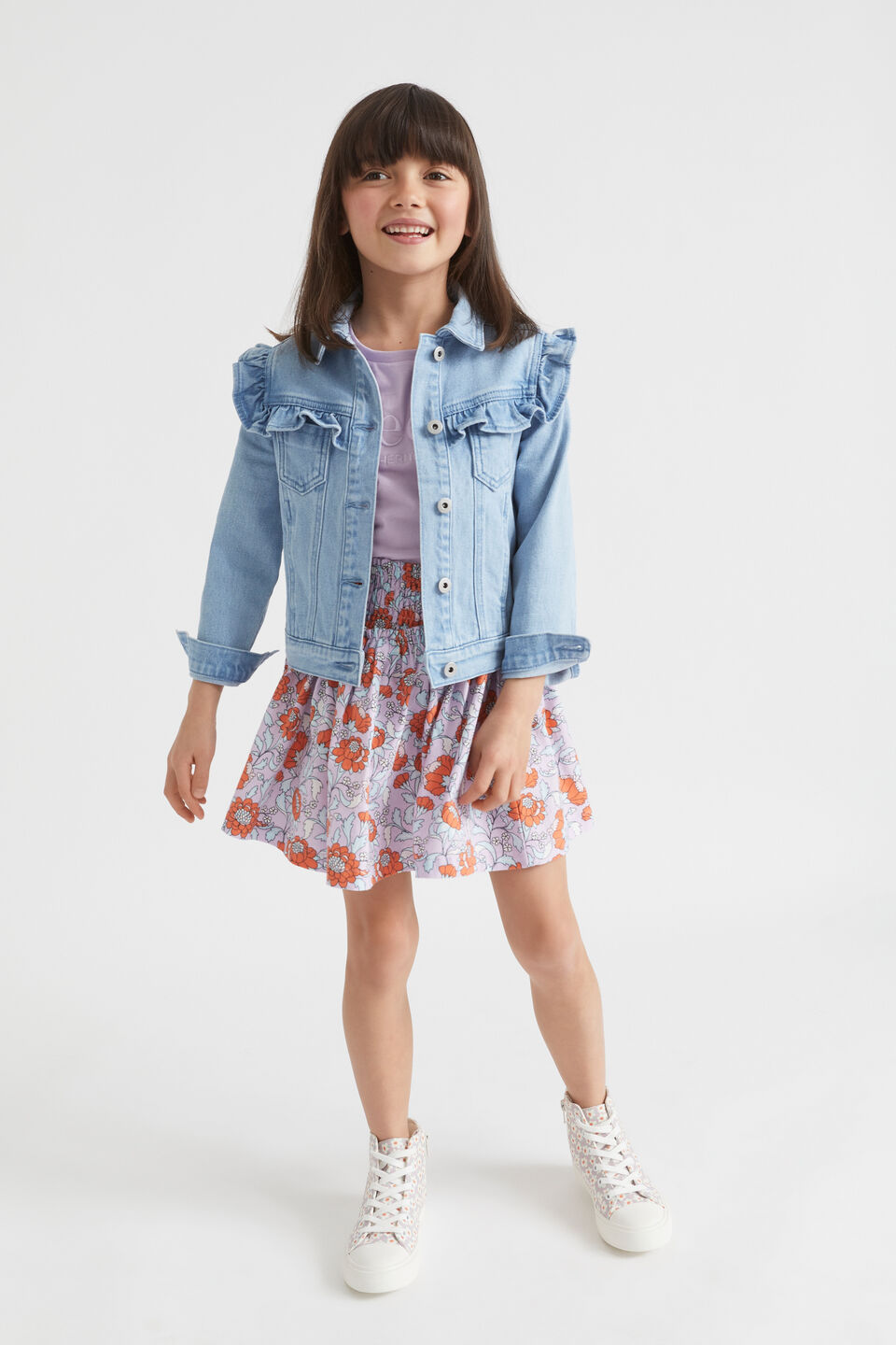 Floral Skirt  Multi