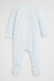 Cars Zipsuit  Ice Blue  hi-res