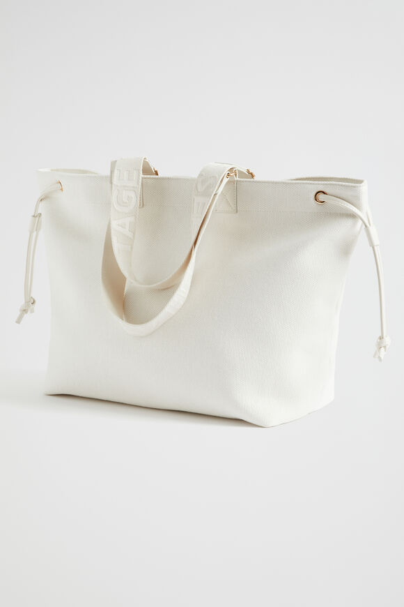 Logo Carry All Tote  Natural  hi-res