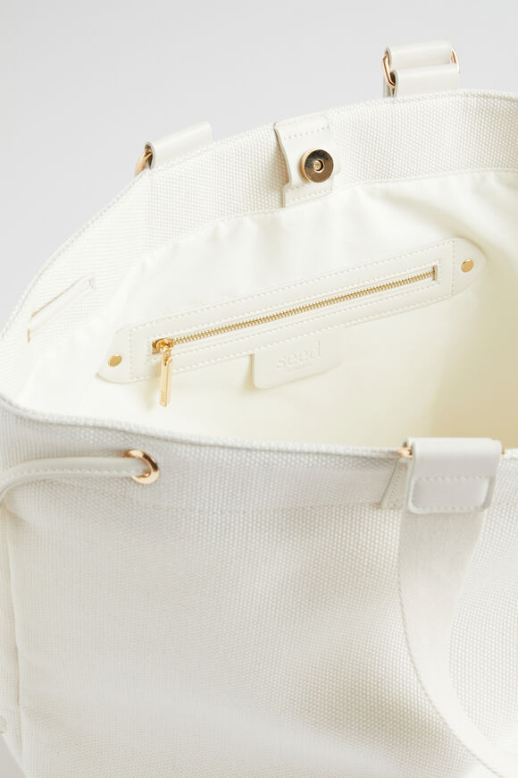 Logo Carry All Tote  Natural  hi-res
