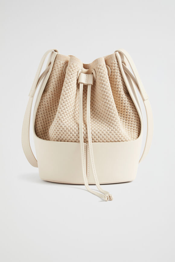 Knit Bucket Bag  Magnolia  hi-res