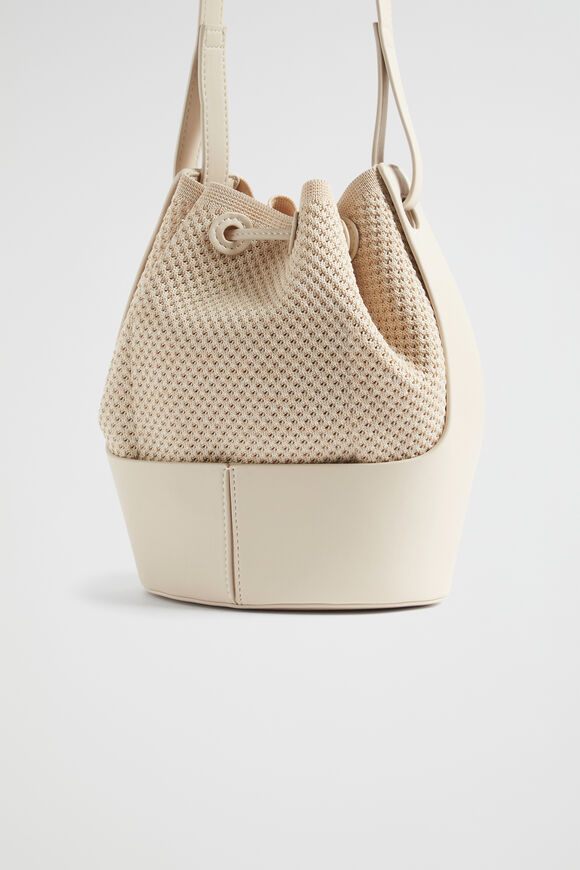 Knit Bucket Bag  Magnolia  hi-res