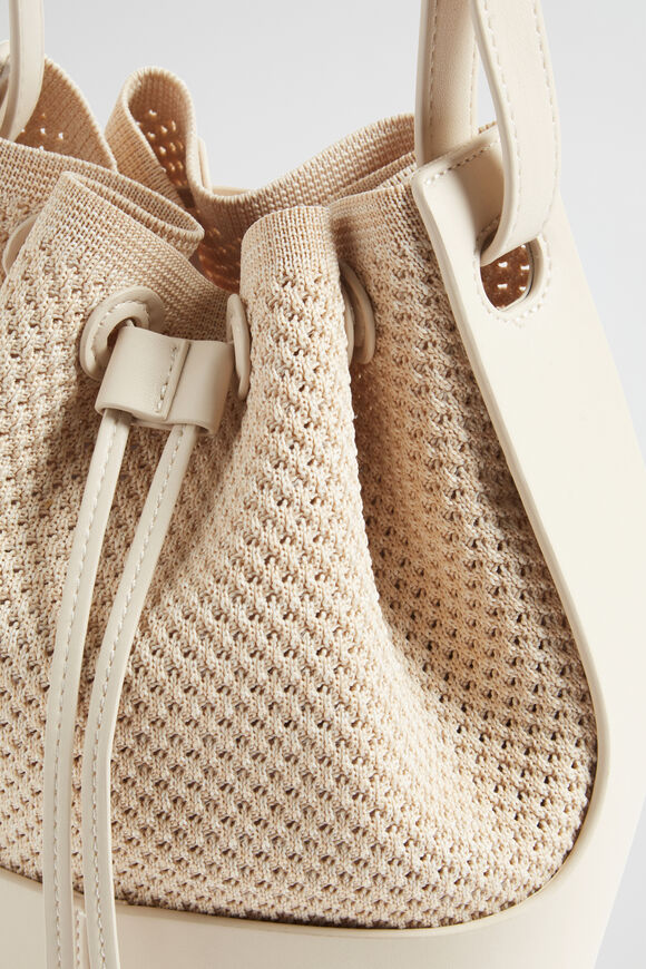 Knit Bucket Bag  Magnolia  hi-res