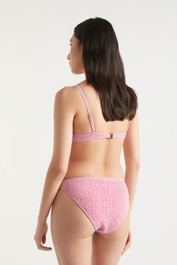 Shirred Bikini  Soft Orchid  hi-res