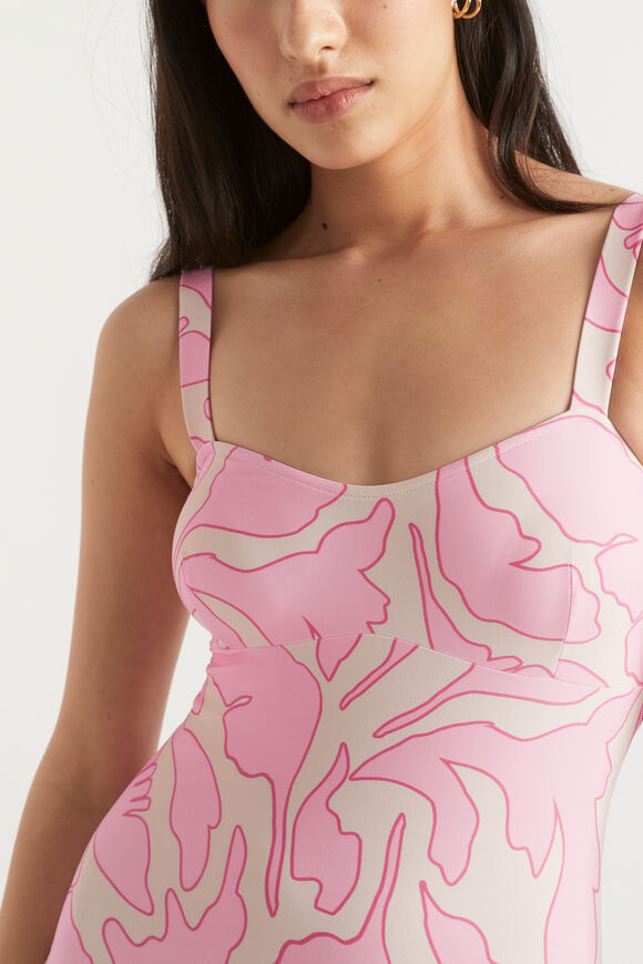 Floral Swimsuit  Soft Orchid Floral  hi-res