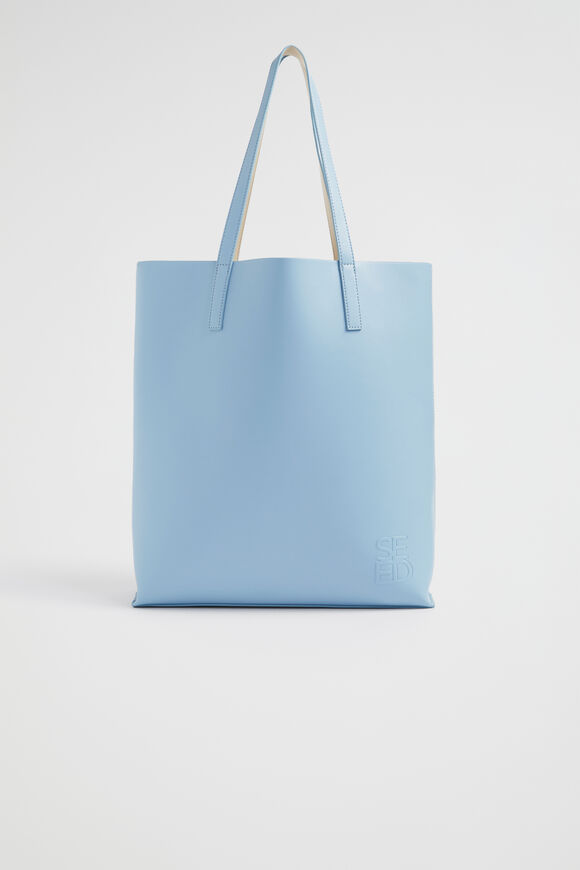 Quad Logo Tote  Bluebell  hi-res