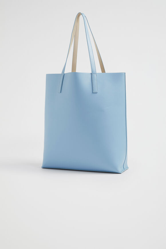 Quad Logo Tote  Bluebell  hi-res
