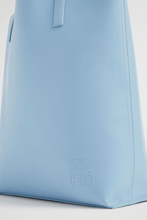 Quad Logo Tote  Bluebell  hi-res