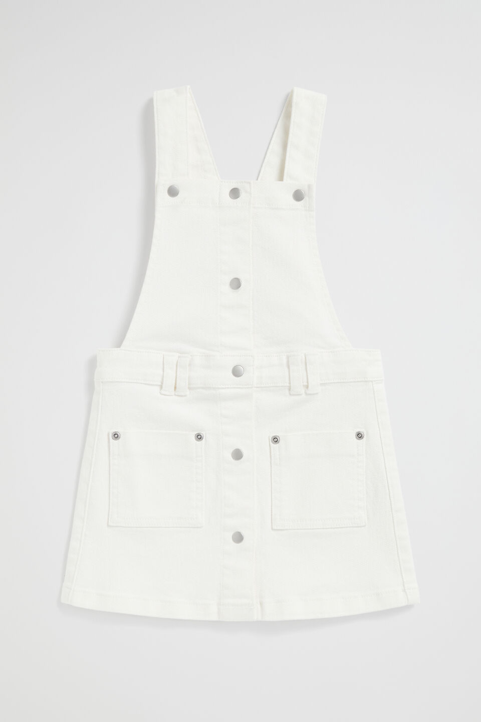 Denim Pinafore  Canvas Wash