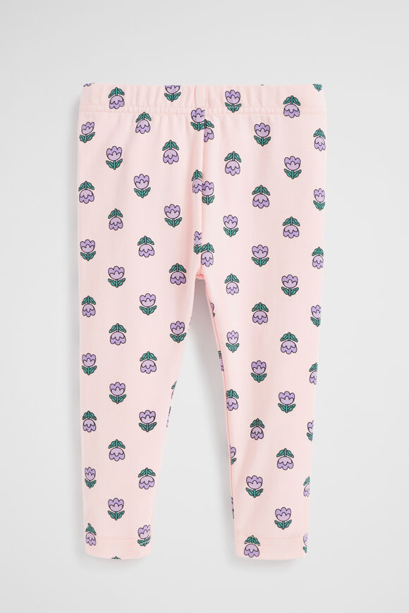 Floral Legging  Dusty Rose  hi-res