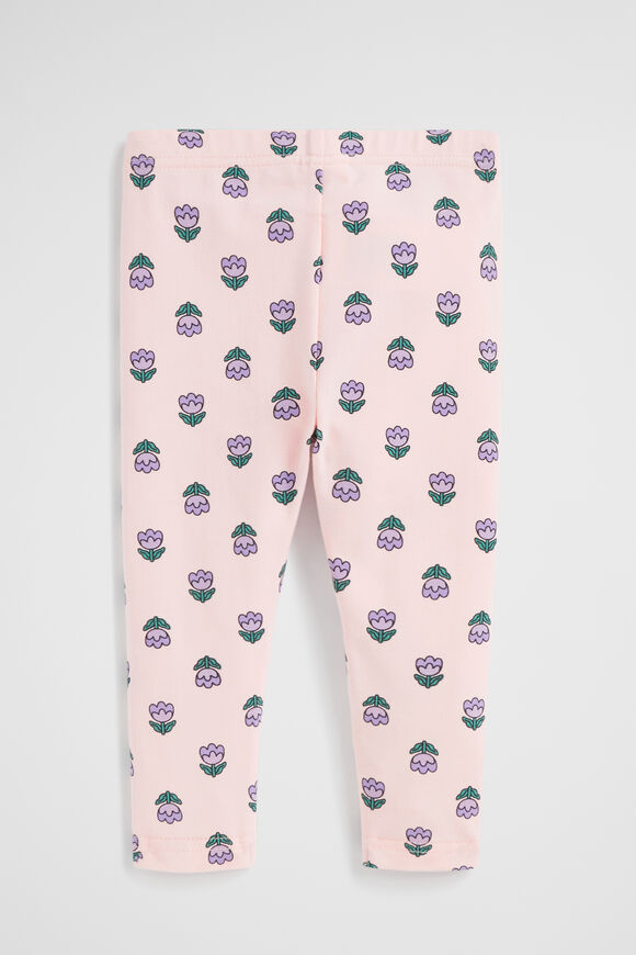 Floral Legging  Dusty Rose  hi-res