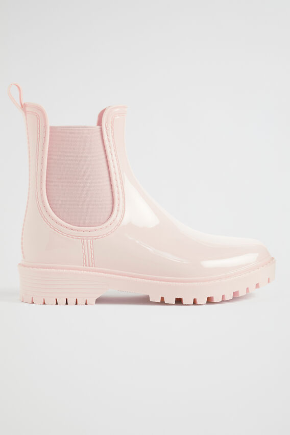 Gusset Shiny Gumboot  Dusty Rose  hi-res