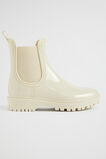 Gusset Shiny Gumboot  Stone  hi-res