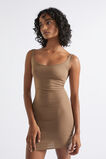 Basic Slip Dress  Mocha  hi-res