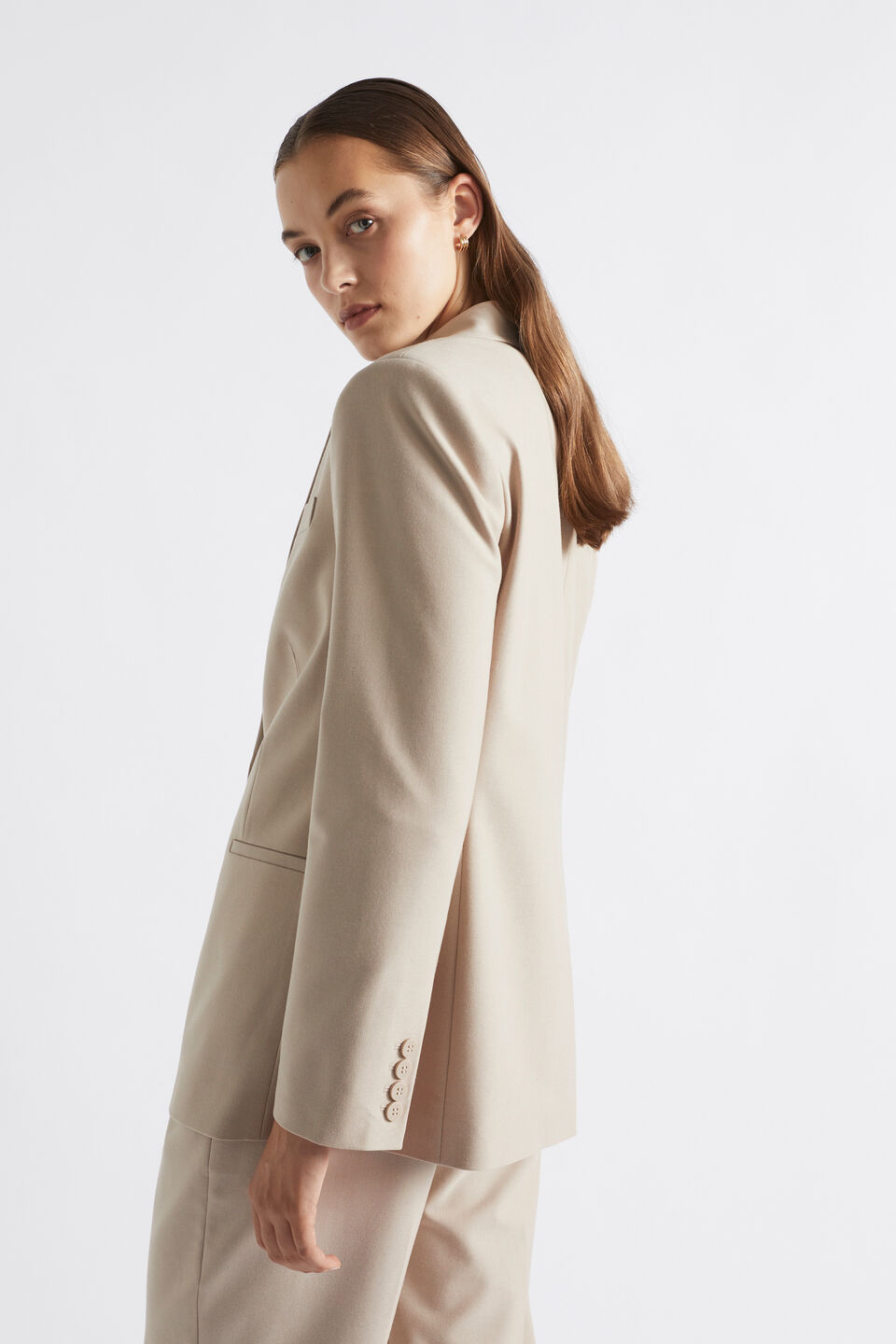 Boyfriend Blazer  Light Storm