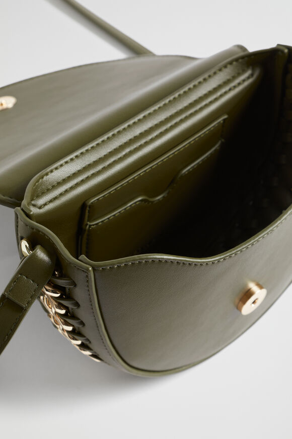 Chain Crossbody Bag  Dark Fern  hi-res