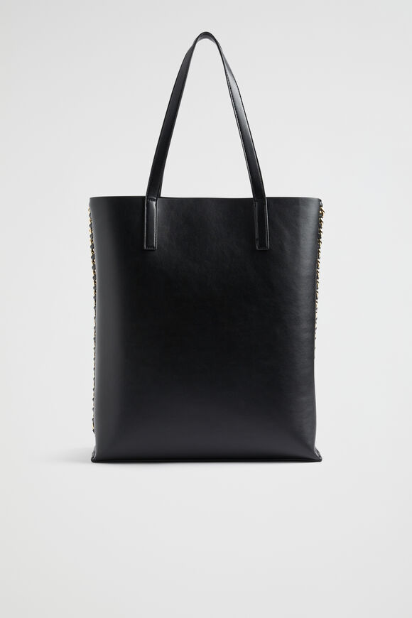 Chain Tote  Black  hi-res