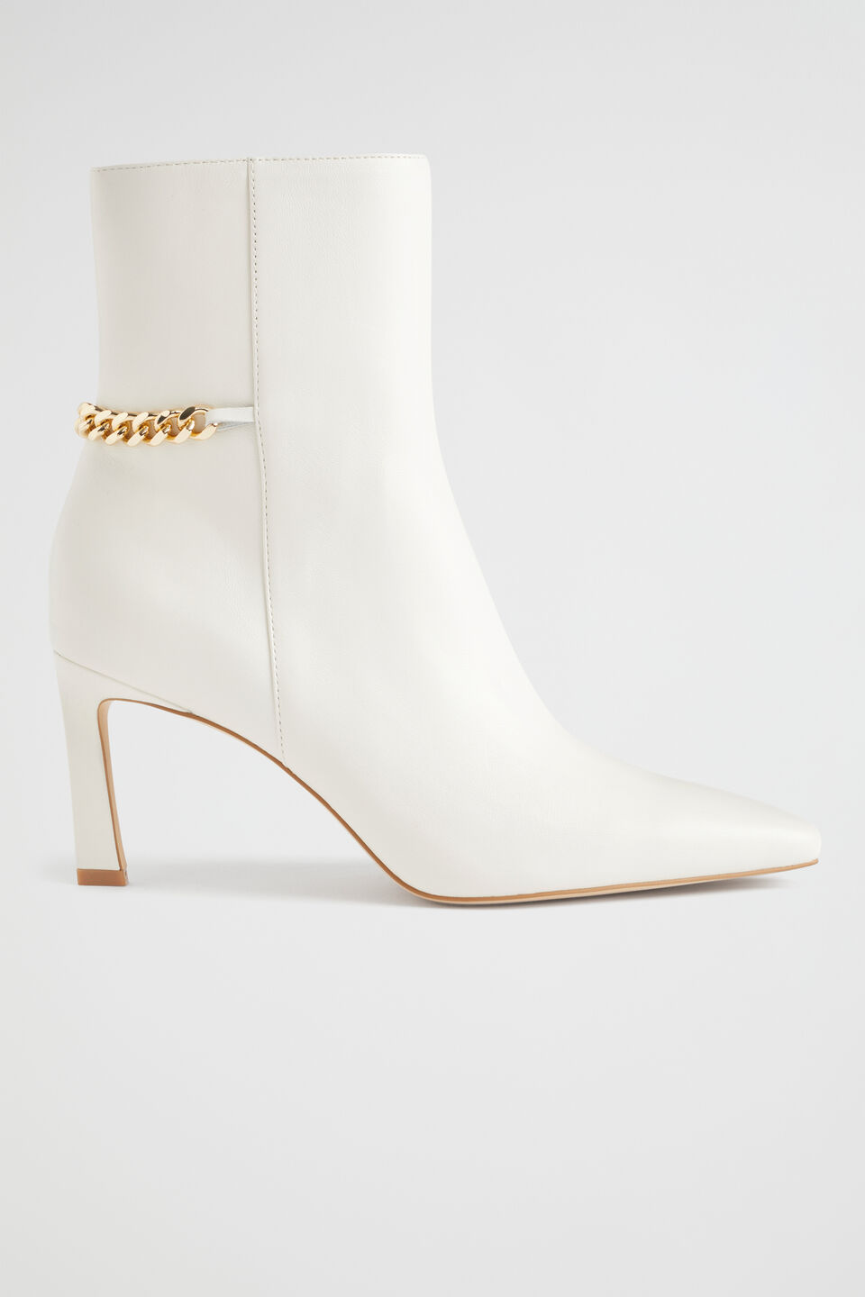 Charlotte Chain Boot  Bone