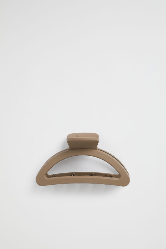 Crescent Hair Claw  Hazel  hi-res