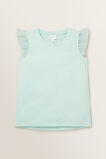 Tulle Trim Tee    hi-res