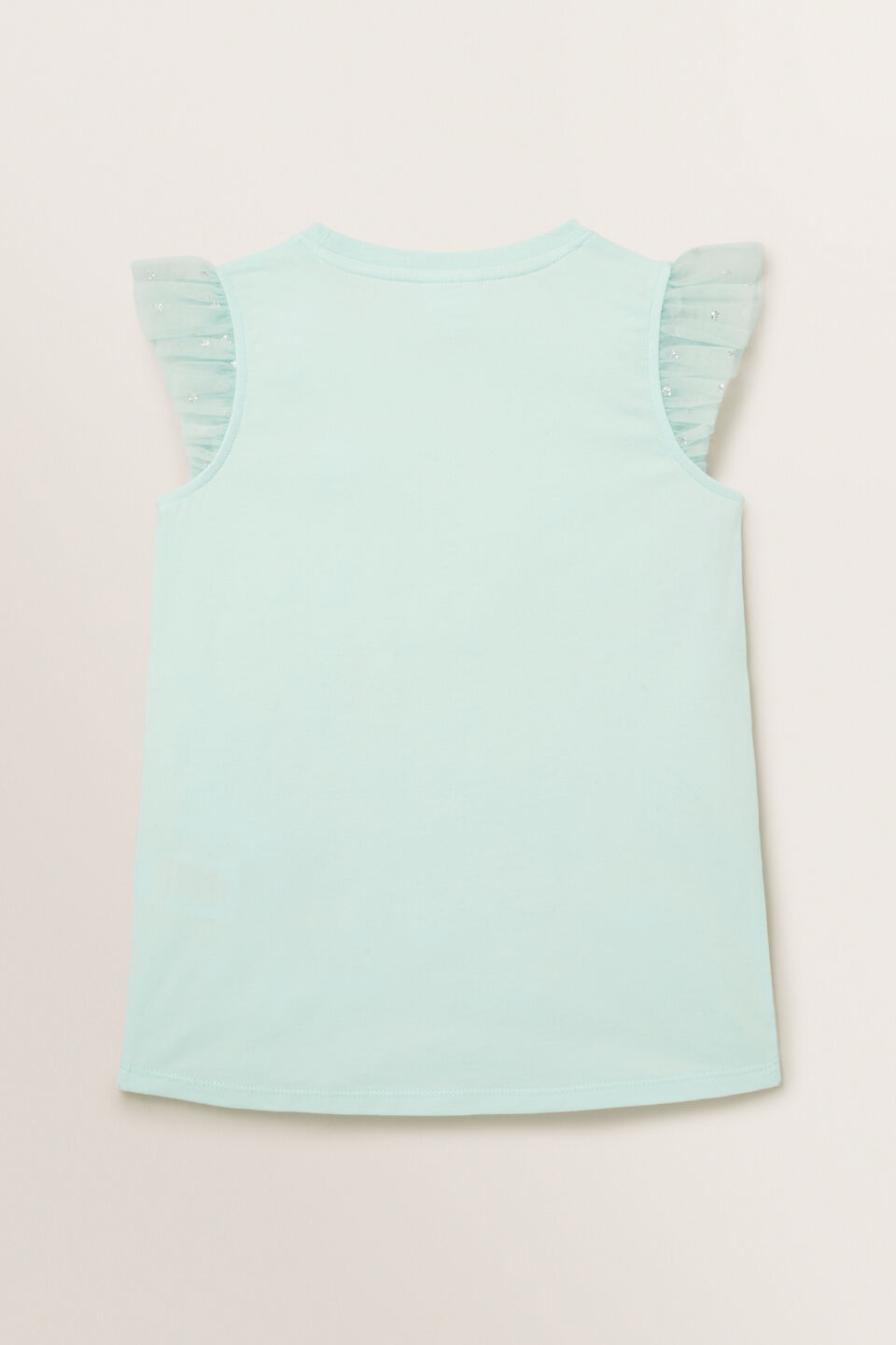 Tulle Trim Tee  