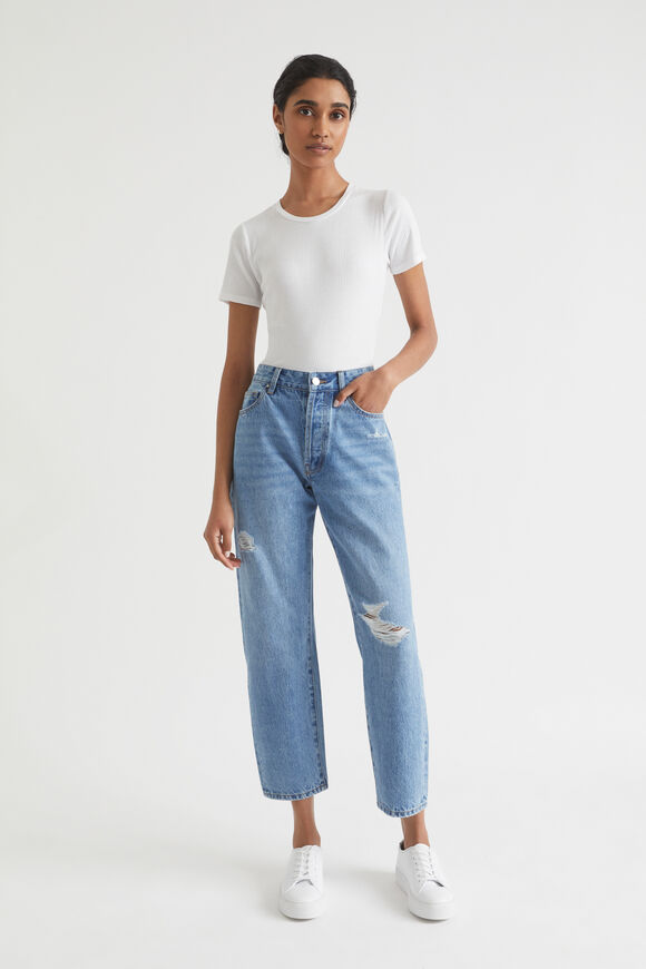 Core Boyfriend Jean  Mid Vintage Wash  hi-res