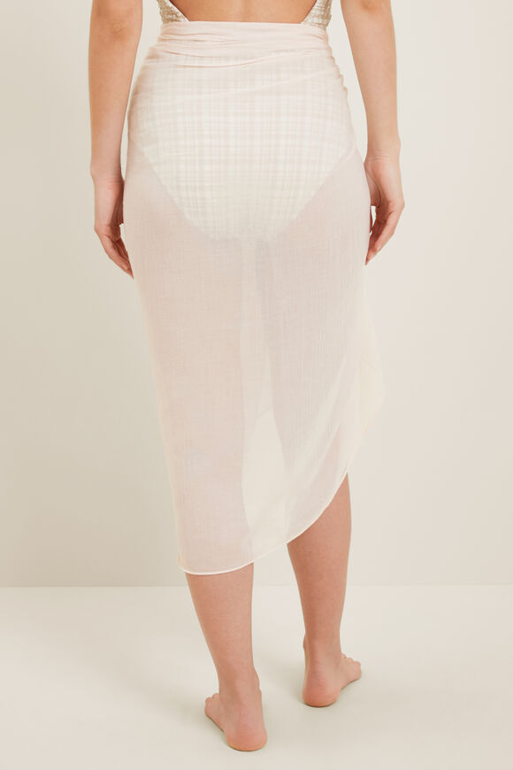 Cotton Sarong  Pale Blossom  hi-res