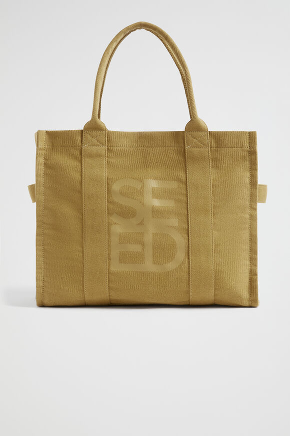 Seed Canvas Tote Bag  Deep Bronze  hi-res