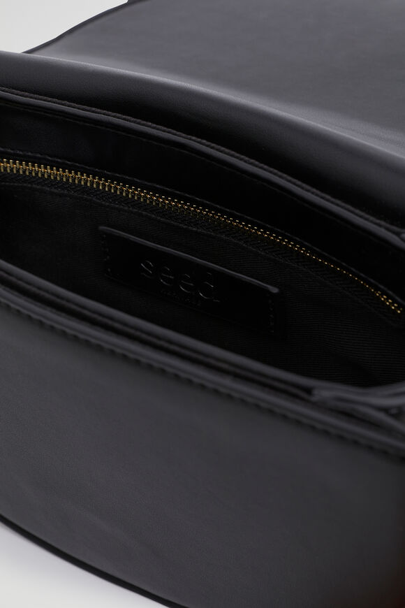 Logo Saddle Bag  Black  hi-res