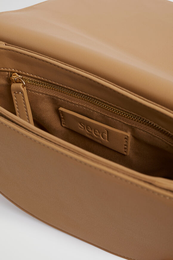 Logo Saddle Bag  Caramel  hi-res