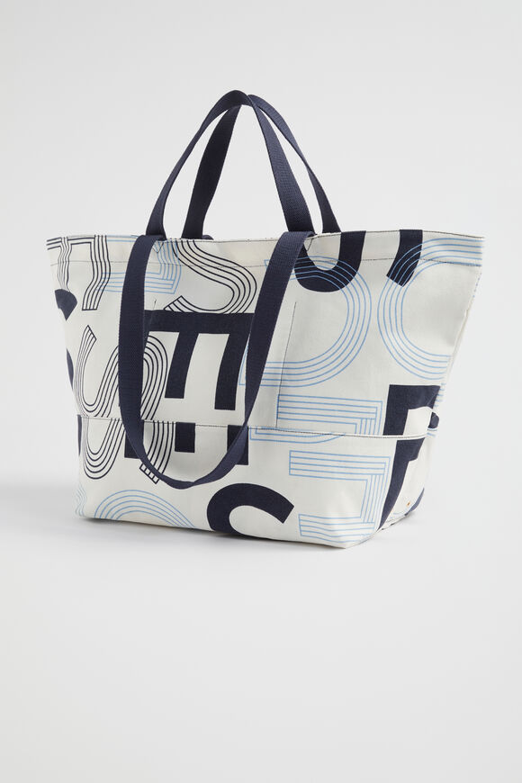 Seed Overnight Bag  Navy Logo  hi-res
