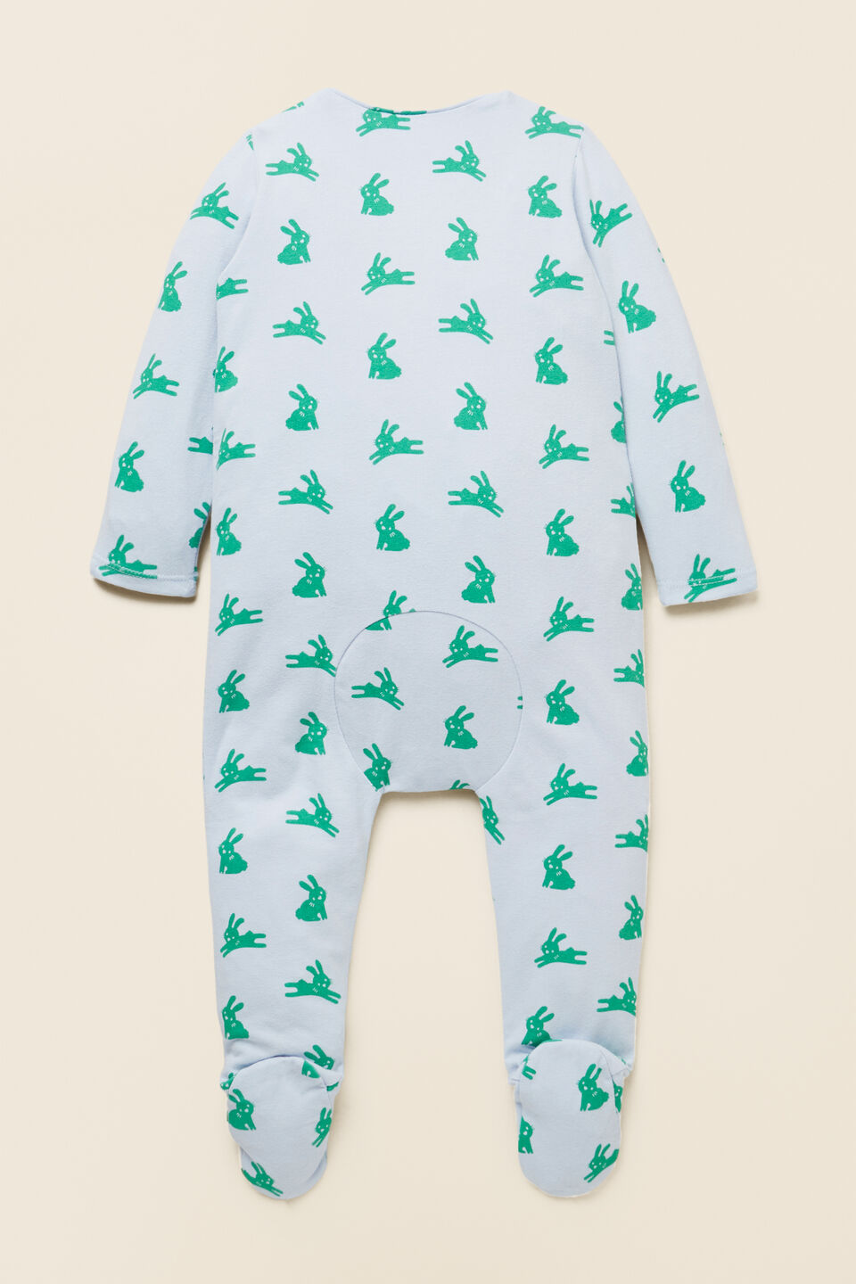 Bunny Zipsuit  Powder Blue