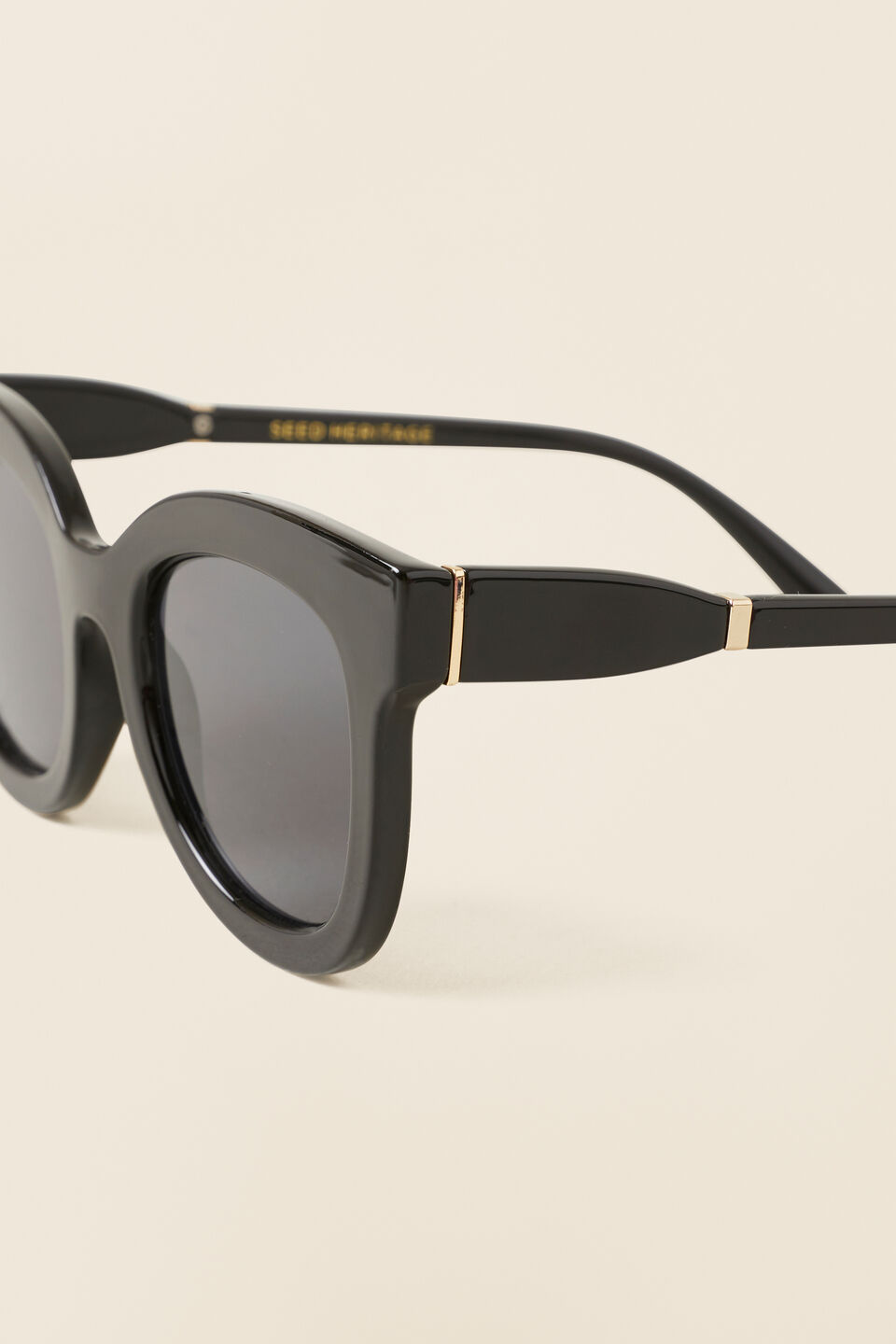 Dominique Sunglasses  Black