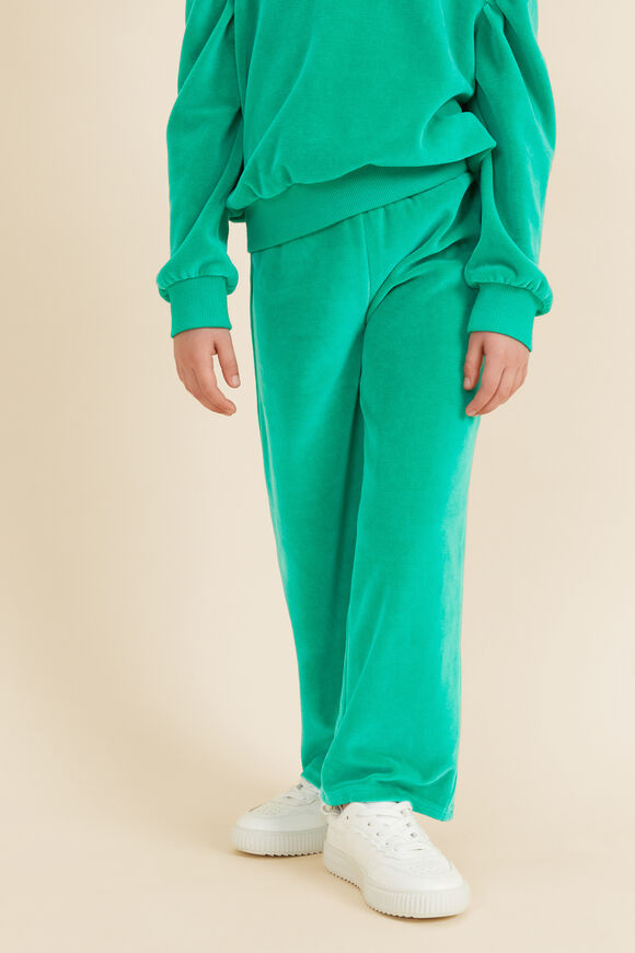 Velour Track Pant  Basil  hi-res