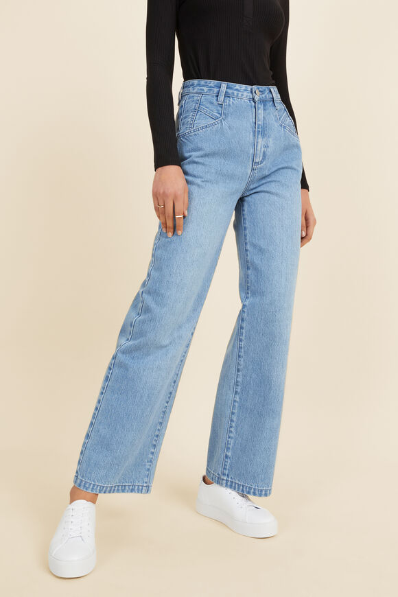 Rigid High Waist Wide Jean  Mid Vintage Wash  hi-res