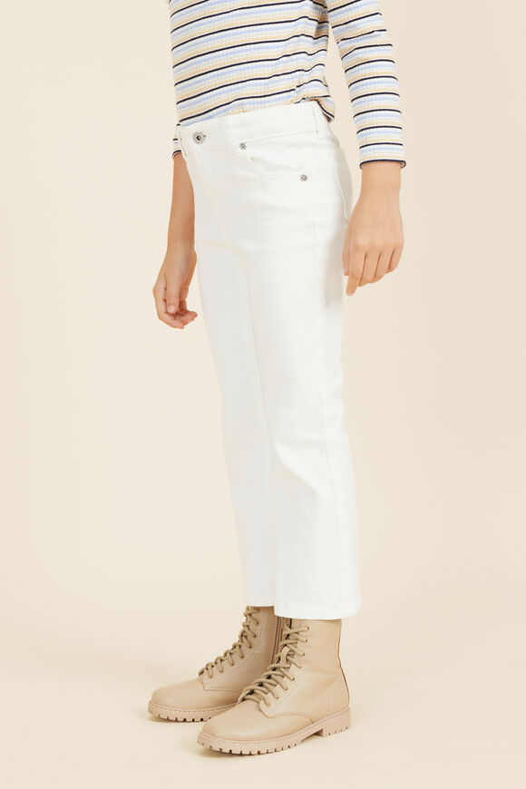Denim Culotte  Cream Wash  hi-res