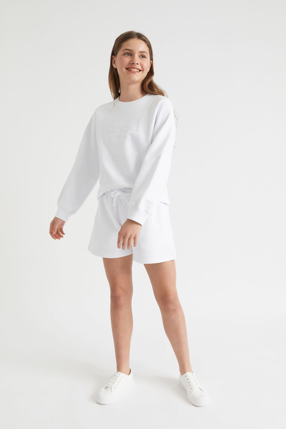 Core Sweat Short  White