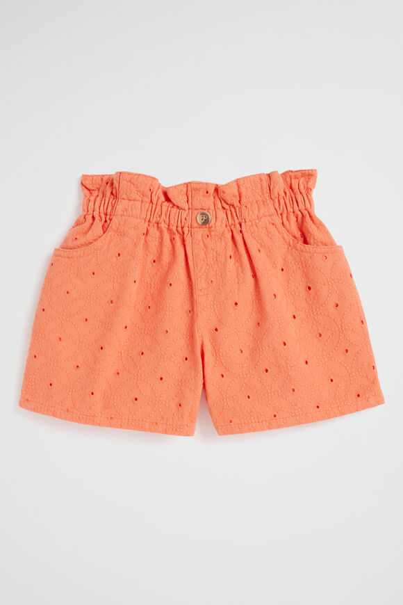 Cutwork Short  Tangerine  hi-res