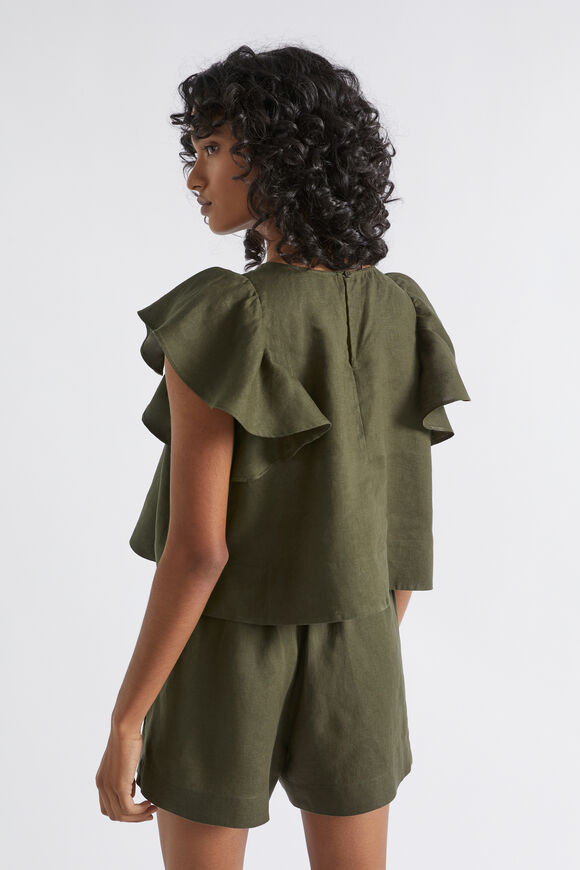 Linen Short  Dark Fern  hi-res