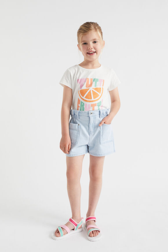 Cargo Denim Short  Sun Bleach  hi-res