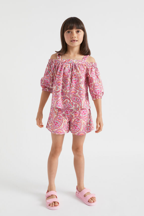 Paisley Short  Fuchsia  hi-res