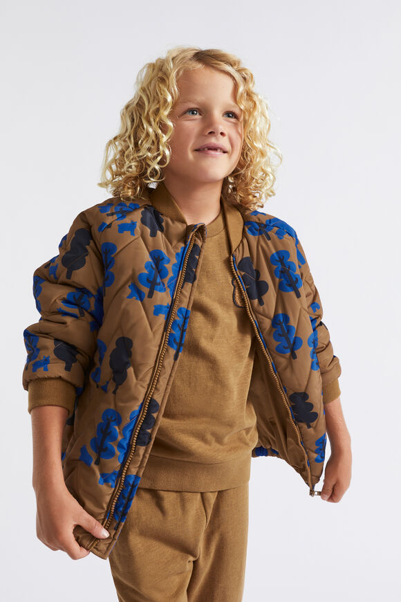 Woodland Bomber Jacket  Cocoa  hi-res