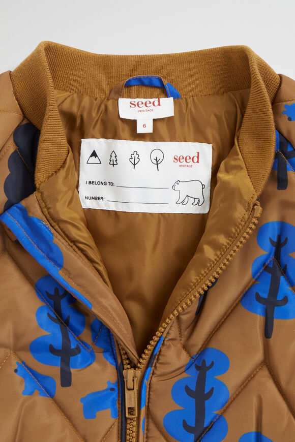 Woodland Bomber Jacket  Cocoa  hi-res
