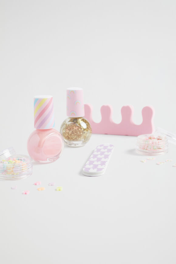 Bunny Rainbow Nail Kit  Multi  hi-res