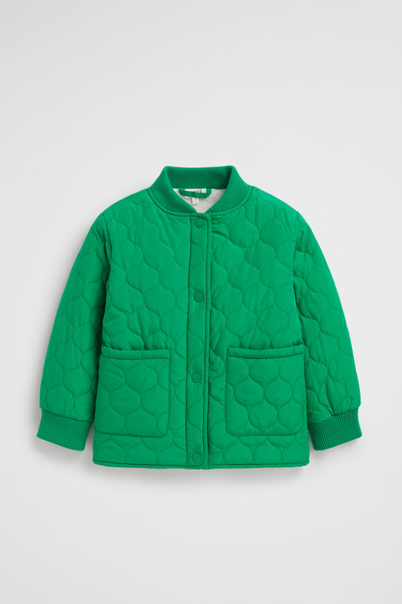 Quilted Bomber  Jade  hi-res