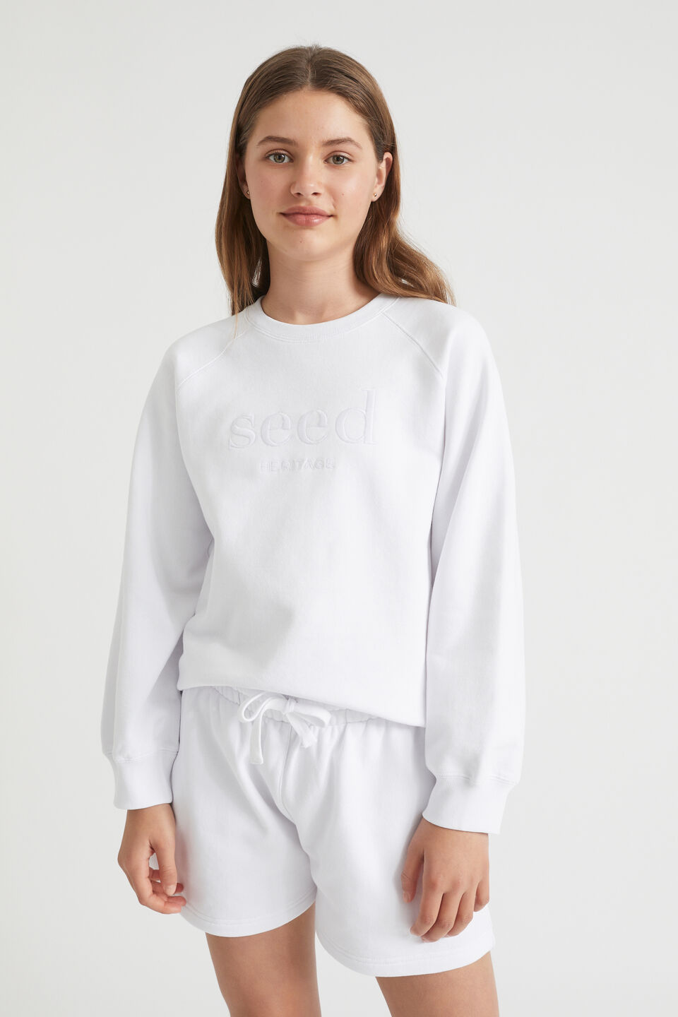 Core Essential Sweat  White