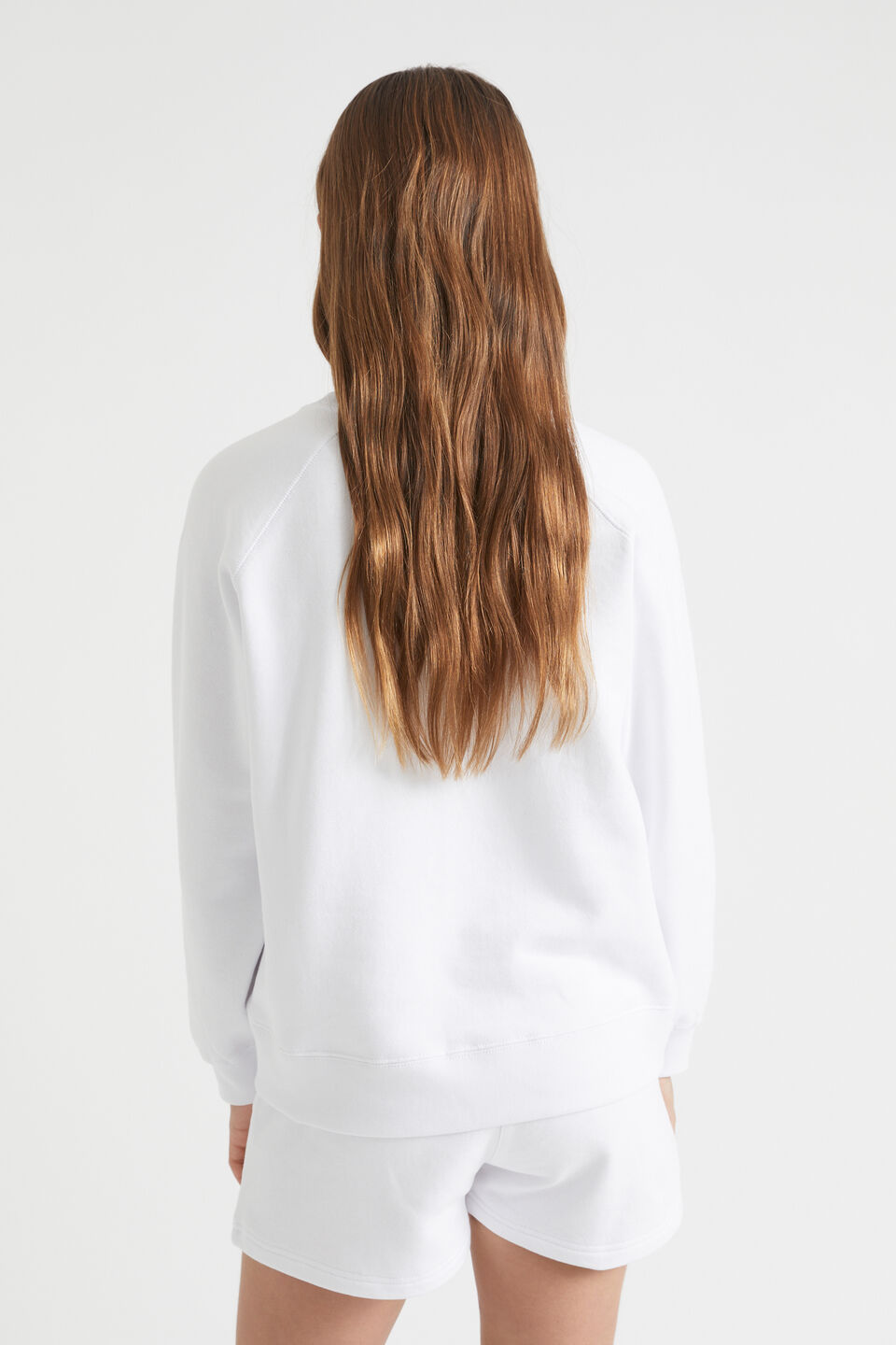 Core Essential Sweat  White
