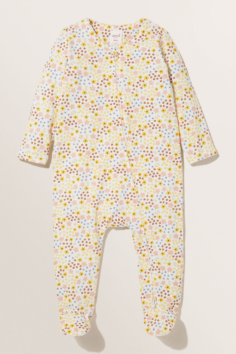 Floral Zipsuit  Canvas