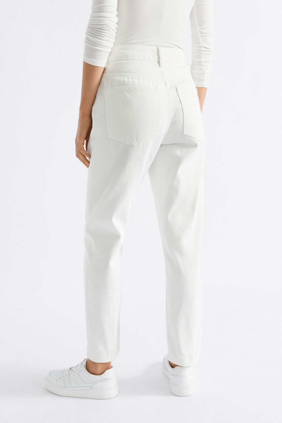Core Slim Leg Rigid Jean  Cloud Cream